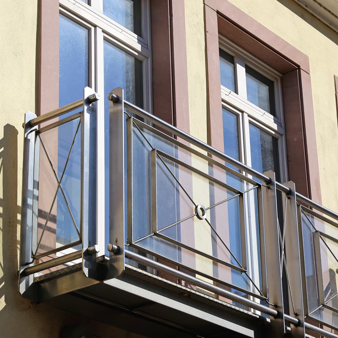 Balcones de aluminio en Meaño